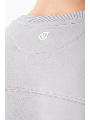 Erkek Sıfır Yakalı Bol Kesim Eşofman Üstü