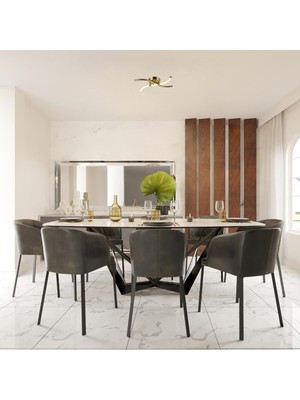 Lucea Armıno 2 Lı Ledlı Plafonyer 12W 3000K