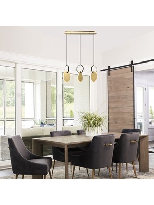 Lucea Malpa 3 Lu Ledlı M.ustu Avıze Eskıtme 3000K