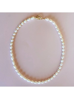 Bonny Barok Inci Kolye (Gold)