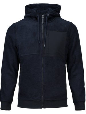 Hatemoğlu Lacivert Regular Fit Hakim Yaka Kapüşonlu Şişme Mont