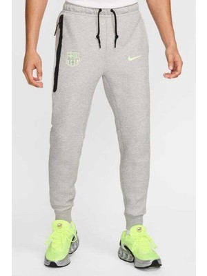 Nike Sportswear Barcelona Tech Fleece Mens Gray Jogger Erkek Eşofman Altı Gri