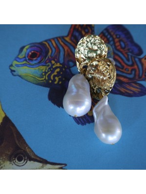 Soho Barok Inci Küpe