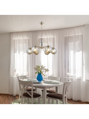 Lucea Doredo 6 Lı Antık Lak Avıze 6XE27