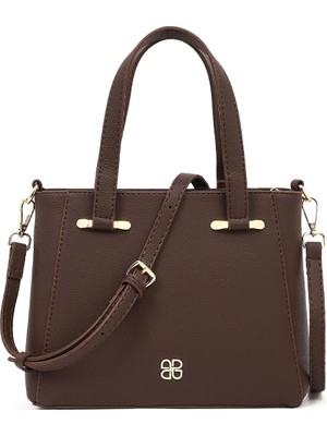 Derimod Kadın Kahverengi Uzun Askılı Kol Çantası 25ABD2370FT