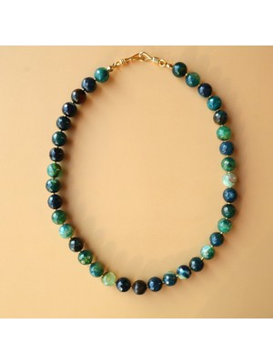 Cai Yeşil Akik Kolye