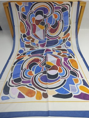 Bilmar Agua Fresh Şal Desenli 75 x 185 cm