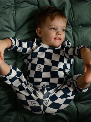 Antebies Organik Beyaz Uzun Kollu Erkek Bebek Eşofman Takımı