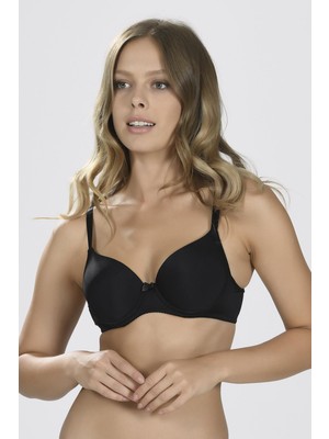 Nbb 3505 Kadın Mikro Kaplı Desteksiz Balenli Basic 1 Adet Sütyen