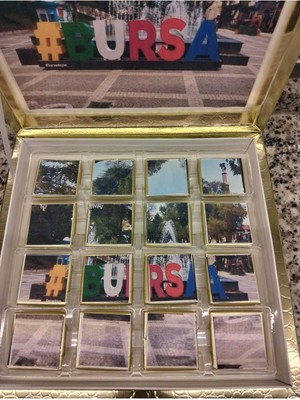 Mynil Şehir Puzzle Çikolatası Bursa 48'li Kutulu