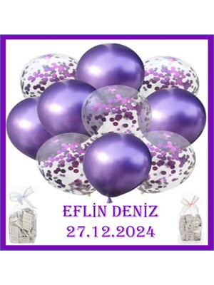 Mynil Bebek Yeni Doğan Doğum Günü Balon Baskılı 50 Li Dökme Çikolata