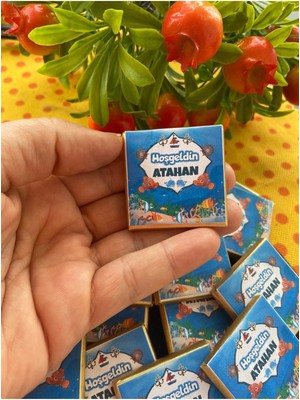 Mynil Hoşgeldin Bebek Yenidoğan Çikolatası Doğumgünü Çikolatası Hediyelik Çikolata Dökme