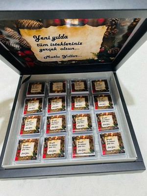 Mynil Yılbaşı Hediyesi 32 Adet Madlen Çikolata