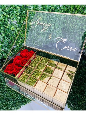 Mynil Kız Isteme Çikolatası Söz Çikolatası Nişan Çikolatası Çikolata Tepsisi