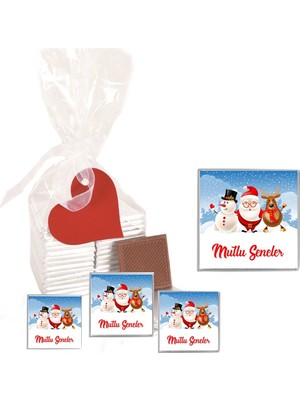Mynil Yılbaşı Madlen Çikolata 10'lu Paket Olarak Gelecek Model-1