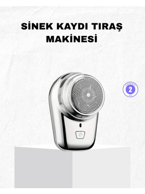 Epilons Mini Tıraş Makinesi – Taşınabilir, Şarjlı, Hassas Kesim, Modern ve Dayanıklı Tasarım