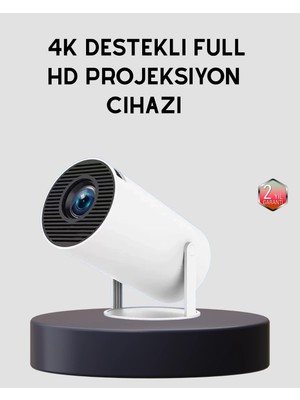 Epilons Ev Sineması Projeksiyon Cihazı – 160 Ansı Lümen, 4k Uyumlu Ve Kablosuz Görüntü Aktarımı