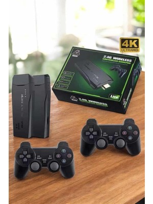 Epilons Atari 2.4g Uyumlu Kablosuz Çift Kol Game Stick