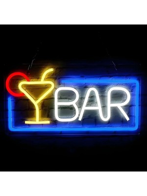 Epilons Bar Yazılı Neon LED Işık