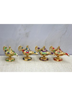 Epilons Mineli Metal Alaaddin Lambası Model 1