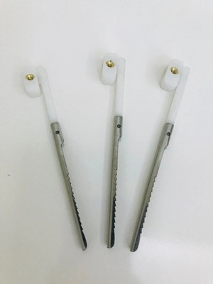 Epilons 3'lü Set Çelik Zemus Ürün Kesme Makinası Yedek Kaşık Yedek Uc Kürek