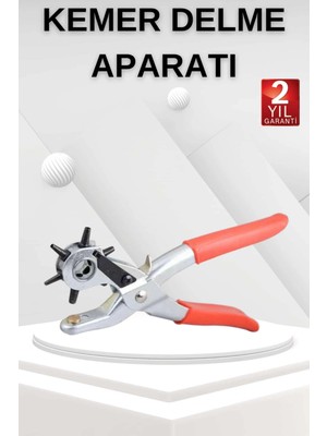 Epilons Kemer Delme Makinesi Aleti Kemer Delme Pensi Kumaş Kemer Ayakkabı Deri
