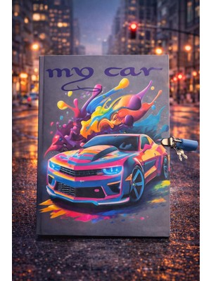 Angelphoto Kilitli Hatıra Defteri Anı Defteri Konsept Defter