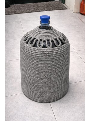 Wicker Rustic Hasır Damacana Kılıfı, El Yapımı Damacana Örtüsü