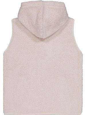 Civil Girls Düz 10-13 Yaş Yelek - Bej 12-13 Yaş