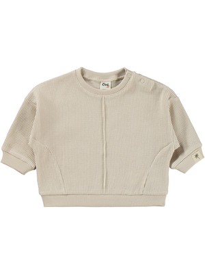 Civil Baby Etiketli 6-18 Ay Takım - Bej 9-12 Ay