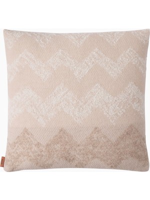 Missoni Gesetti Zigzag Yün Karışımlı, Italyan Tasarımı Dekoratif Kırlent