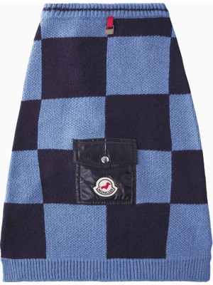 Moncler Poldo Dog Couture Desenli Lüks Köpek Kazak