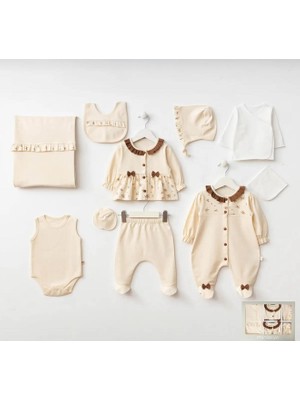 Butik Kız Bebek %100 Pamuklu - Antialerjik 10'lu Hastane Çıkışı