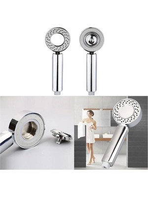 Eco Lounge Çift Taraflı Yüksek Basınçlı Şampuan Hazneli Tasarruflu Duş Başlığı