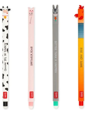 Legami Silinebilir 4'lü Jel Kalem Seti Farm City