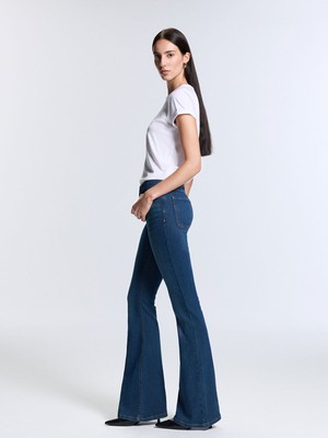 Lc Waikiki Yeni Sezon Flare Kadın Jean Pantolon