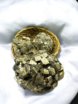 Zodyak Doğal Taş Pirit Doğal Taş Ham Kütle Disko Pirit (Mega Boy)