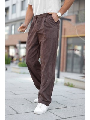 Etiler Collection Erkek Kadife Baggy Pantolon