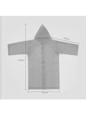 ForWhat Büro Ev Ofis Insanı Için Mini Çocuk Boy Kapüşonlu Yağmurluk