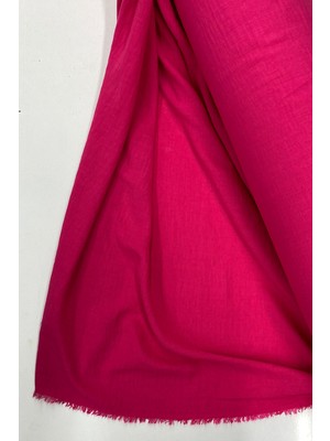 Beta Moda Hub Keten Kumaş - Organik Kumaş - Perde Kumaşı - Ince Keten - Kıyafet Için Kumaş Örtü Fuşya 73