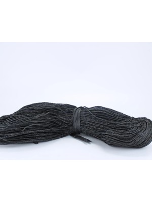 Beta Moda Hub Siyah Renk Çile Kağıt Ip Çanta Ipi Supla Ipi  No:12 - (550-600 Gr)