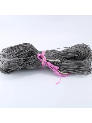 Beta Moda Hub Koyu Gri Renk Çile Kağıt Ip Çanta Ipi Supla Ipi  No:53 - (550-600 Gr)