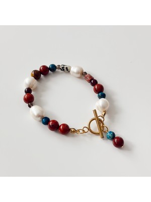 Vesce Atelier Celeste Doğaltaş Bileklik