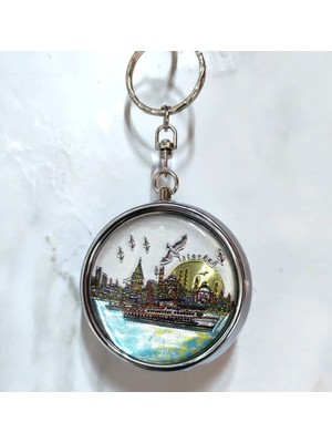 SiHako Istanbul Temalı Cep Küllüğü Anahtarlık ALK4053