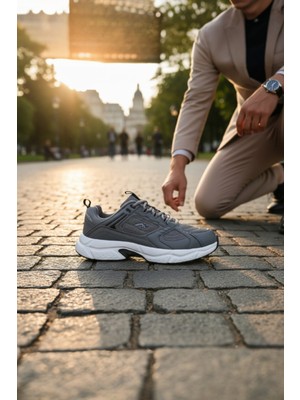 Enoch Erkek Spor ve Yürüyüş Ayakkabısı Tam Ortopedik Tabanlı Yüksek Taban Performans Modeli