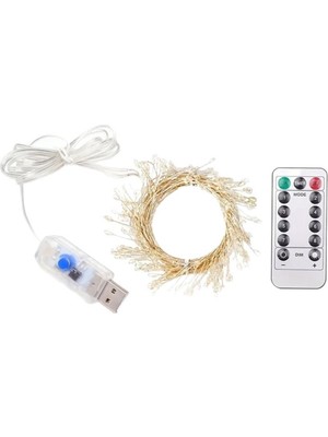 ForWhat Büro Ev Ofis Dekoru Için 6mt 200LED 8mod Uzaktan Kumanda Gün Işığı Lamba