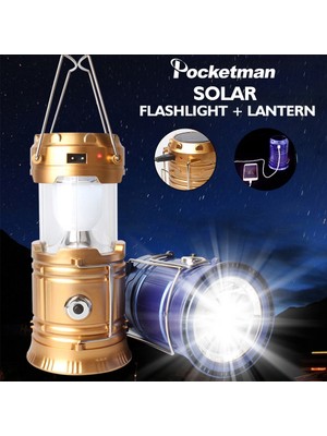 Go İthalat Fanus Şeklinde Mercekli Kamp Lambası (5224)