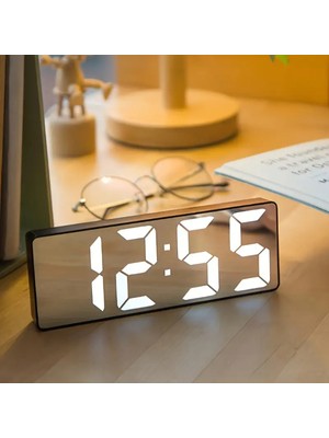 Neva Prime Dijital Sese Duyarlı Alarmlı Masa Saati