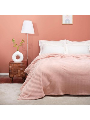 Braventa Collection Joena Pudra Çift Kişilik Battaniye