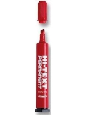 Braventa Collection Fibracolor Hi-Text 830PC Kesik Uçlu Permanent Kalem 6 mm Kırm